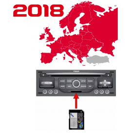 Citroen MyWay Europe 2018-2 SD Card