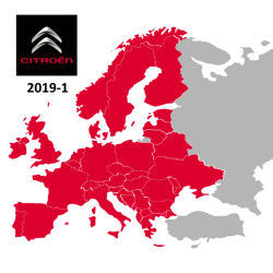 Citroen MyWay Europe 2018-2 SD Card