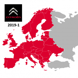 Citroen Full Europe 2019-1 Digital Map eMyWay