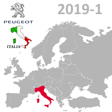 Peugeot Italy 2019-1 Digital Map | eMyWay
