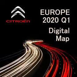 Citroen Full Europe 2020-1 carte numérique | eMyWay