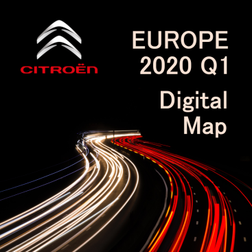 Citroen Full Europe 2020-1 Digital Map | eMyWay