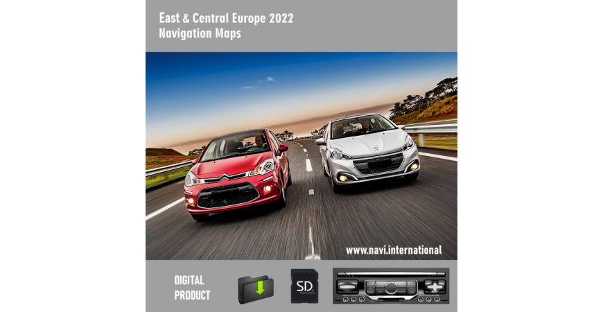 Enjoy new maps on your Peugeot & Citroen: '2022 releases